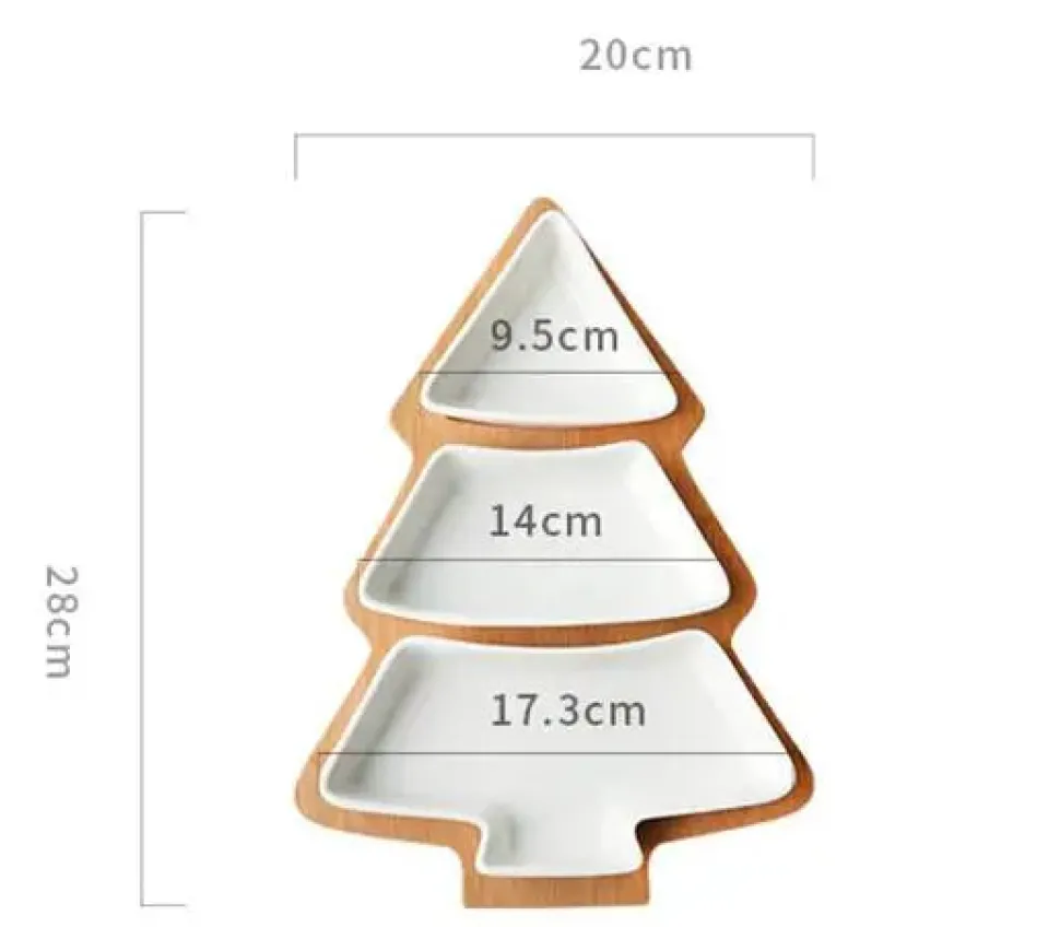 Assiette De Présentation Noël
