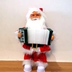 Automate Père Noël Musical - Accordéon