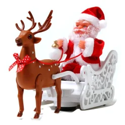 Automate Père Noël Traineau Et Renne