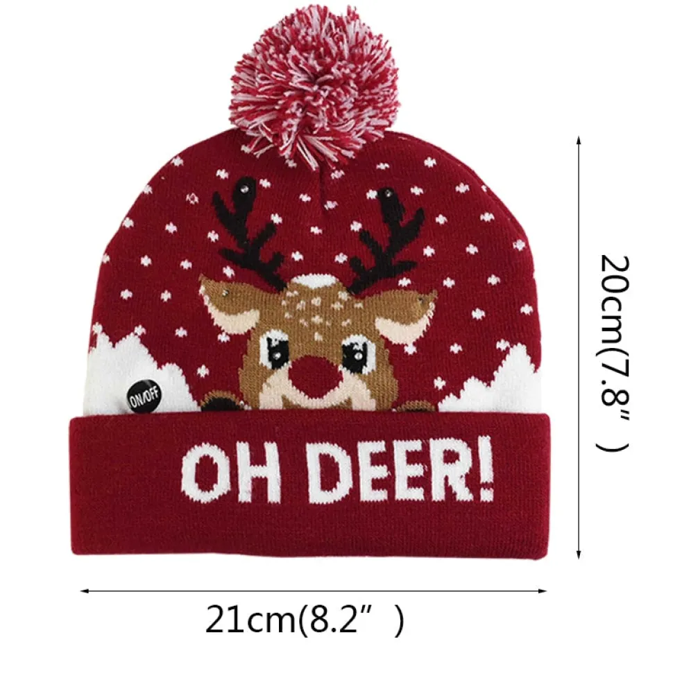Bonnet De Noël Clignotant