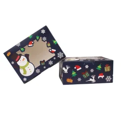 Boîte à Biscuits De Noël - Bonhomme De Neige