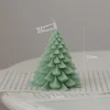 Bougie De Noël Sapin Vert