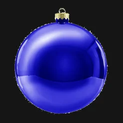 Boule De Noël Brillante XXL Bleu Foncé