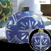 Boule De Noël Gonflable 60 Cm - Flocon Bleu