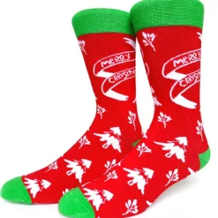 Chaussettes De Noël Rouge