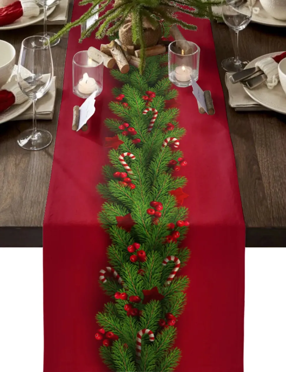 Chemin De Table Noël Nature