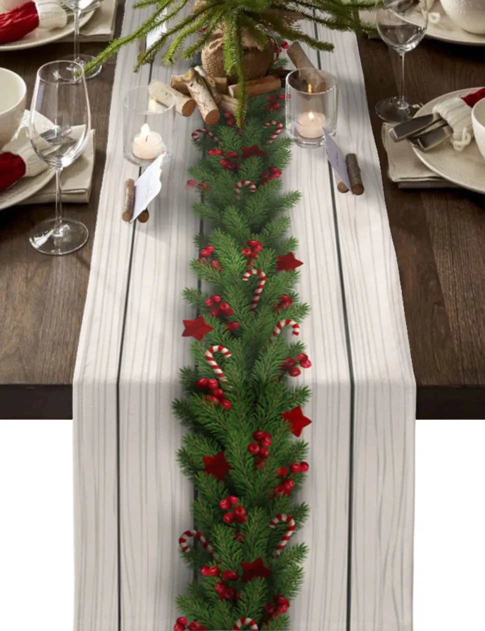 Chemin De Table Noël Nature