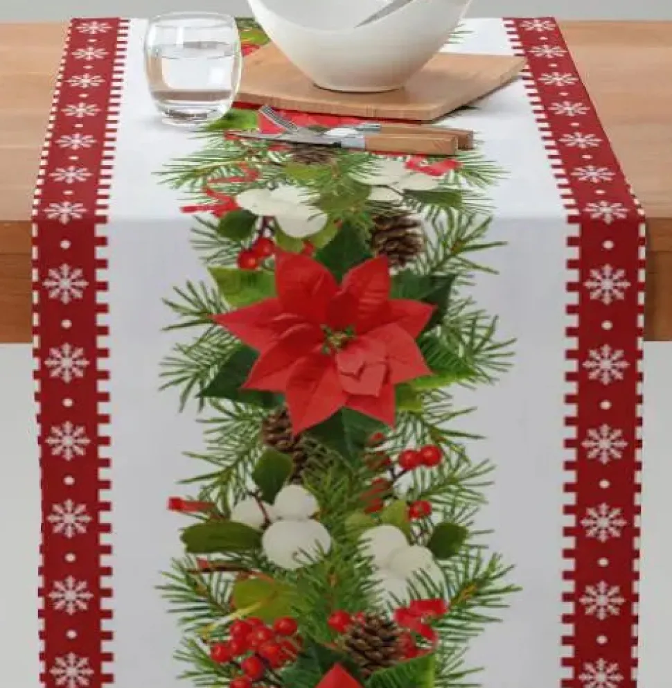 Chemin De Table Noël Vert