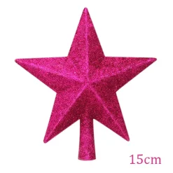 Cimier Pointe De Sapin étoile - Différentes Couleurs