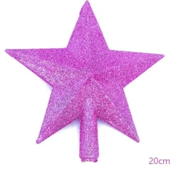 Cimier Pointe De Sapin étoile - Différentes Couleurs