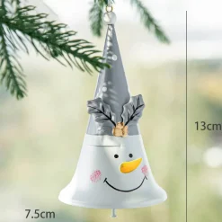 Cloche De Noël : Bonhomme De Neige