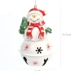 Cloche De Noël : Grelot Bonhomme De Neige
