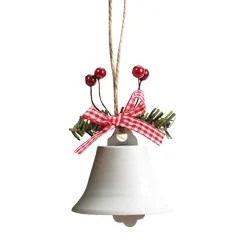 Cloche De Noël Blanche