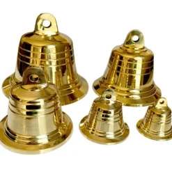 Cloche De Noël Dorée