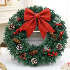 Couronne De Noël 60 Cm