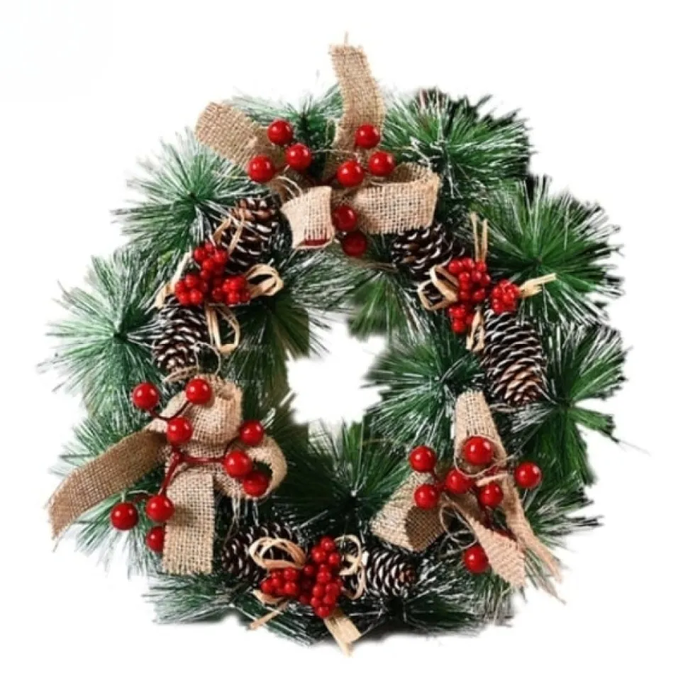 Couronne De Noël Naturelle