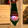 Cravate De Noël Lumineuse