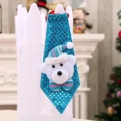 Cravate De Noël Lumineuse