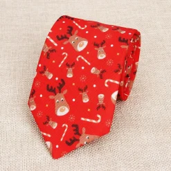 Cravate Rouge Noël