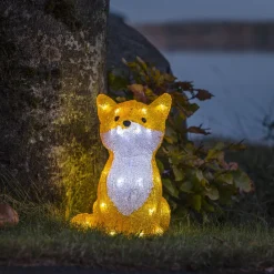 Décoration De Noël En Acrylique - Renard Assis