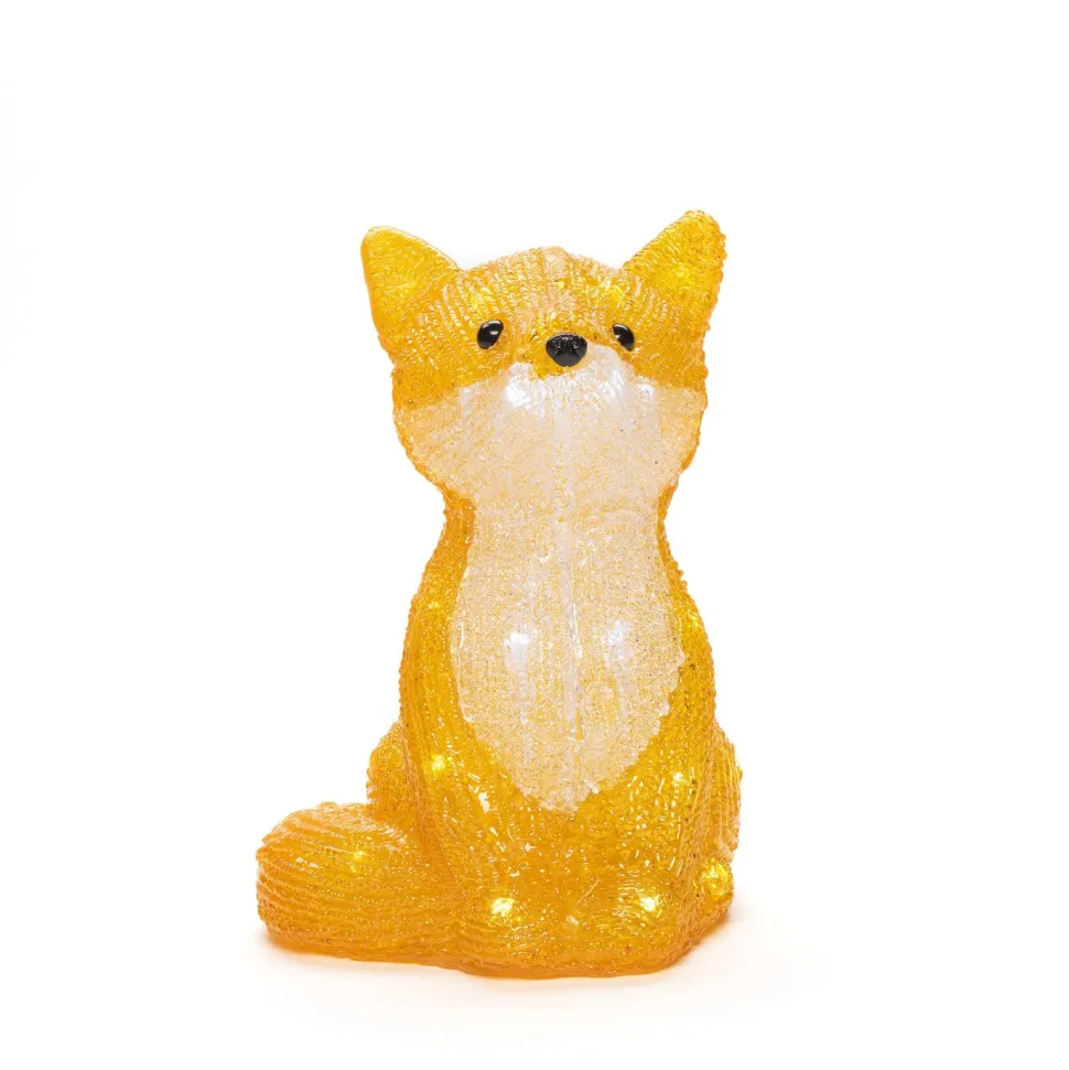 Décoration De Noël En Acrylique - Renard Assis