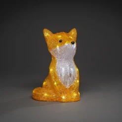 Décoration De Noël En Acrylique - Renard Assis