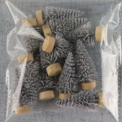 Décoration Village De Noël - Sapins