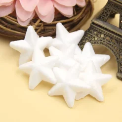 Forme En Polystyrène : étoile De Noël 50 Pièces