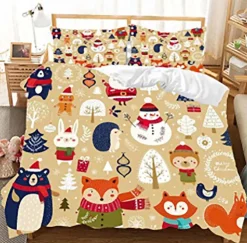 Housse De Couette Noël Enfant