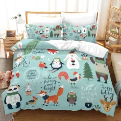 Housse De Couette Noël Enfant