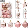 Kit De 20 Décorations De Noël Roses