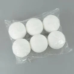 Lot De 6 Boules De Noël Enneigée