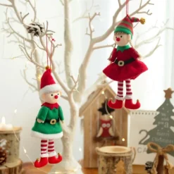 Lutins De Noël à Suspendre