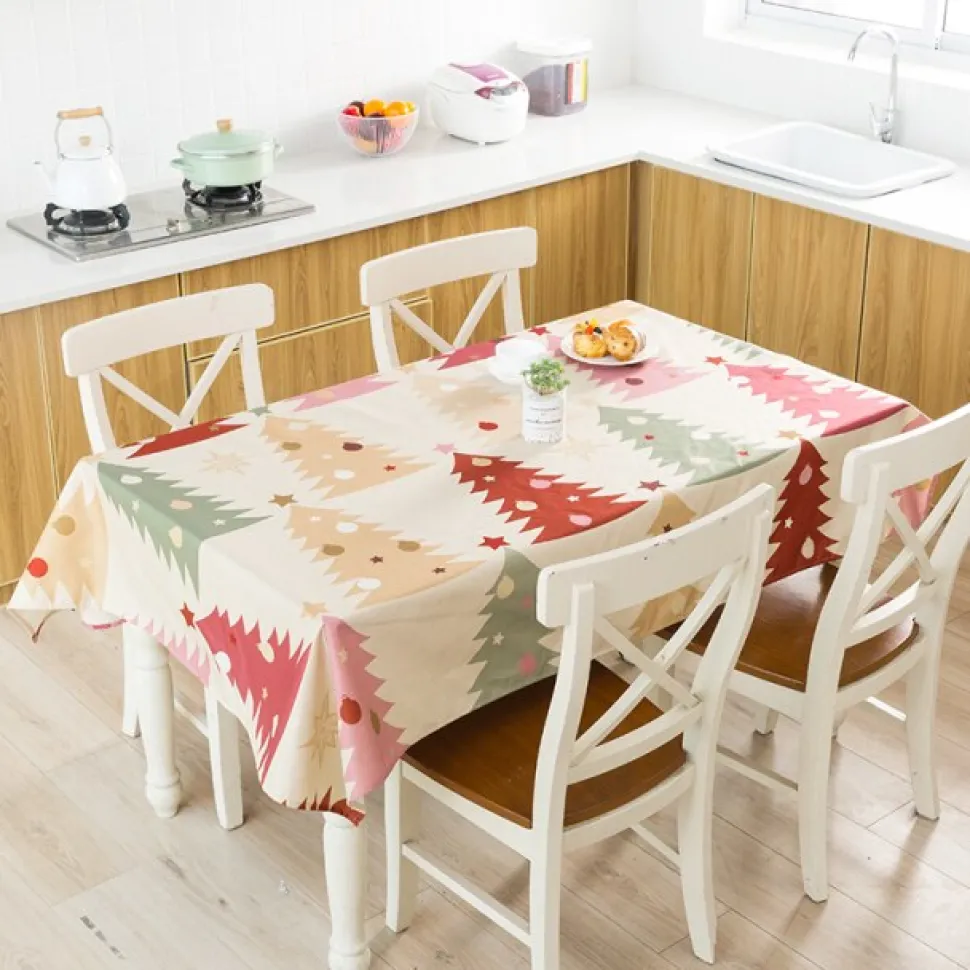 Nappe De Noël Blanche