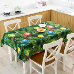 Nappe De Noël Verte