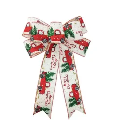 Noeud Blanc Sapin De Noël