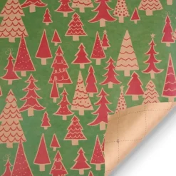 Papier Cadeau De Noël - Sapin