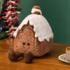 Peluche Chalet De Noël : Maison Enneigée