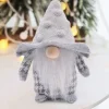 Petit Lutin De Noël Gris Rayé