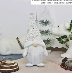 Petit Lutin Blanc De Noël