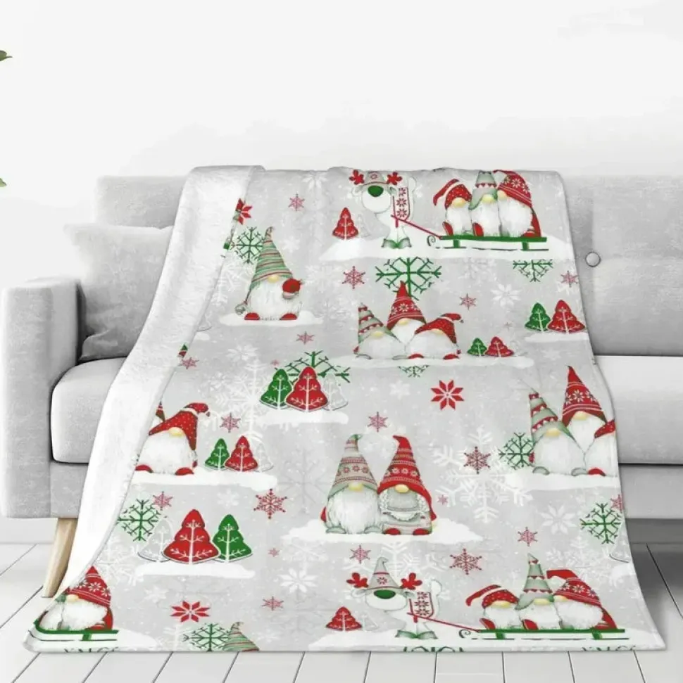 Plaid De Noël Blanc