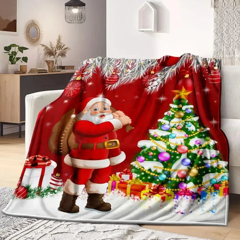 Plaid De Noël Canapé