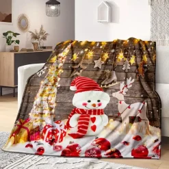 Plaid De Noël Canapé