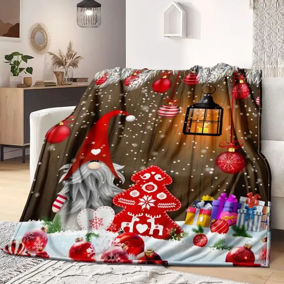 Plaid De Noël Canapé