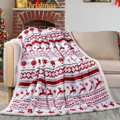 Plaid De Noël Polaire