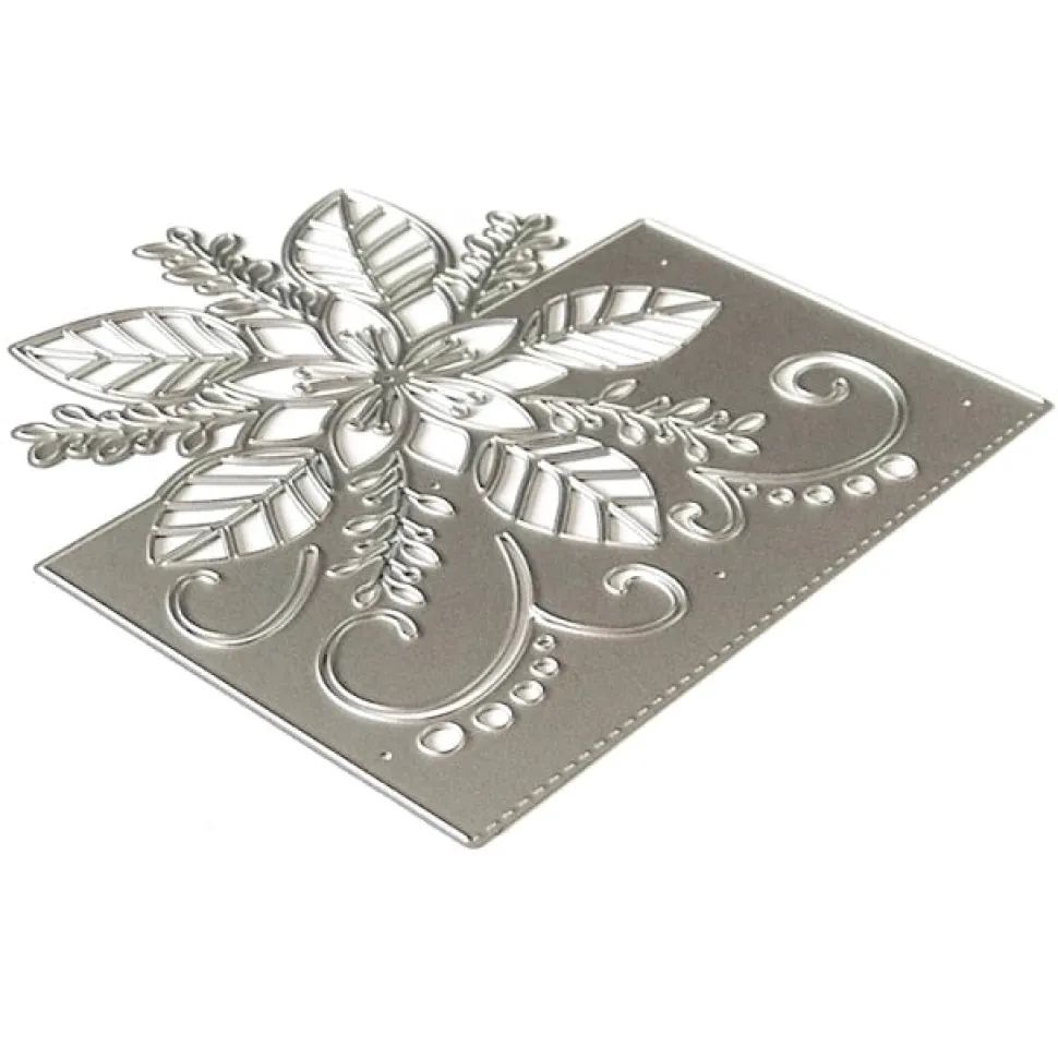 Pochoir De Noël - Fleur De Noël