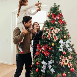 Ruban De Noël Pour Noeuds Et Couronnes