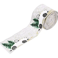 Ruban De Noël Pour Noeuds Et Couronnes