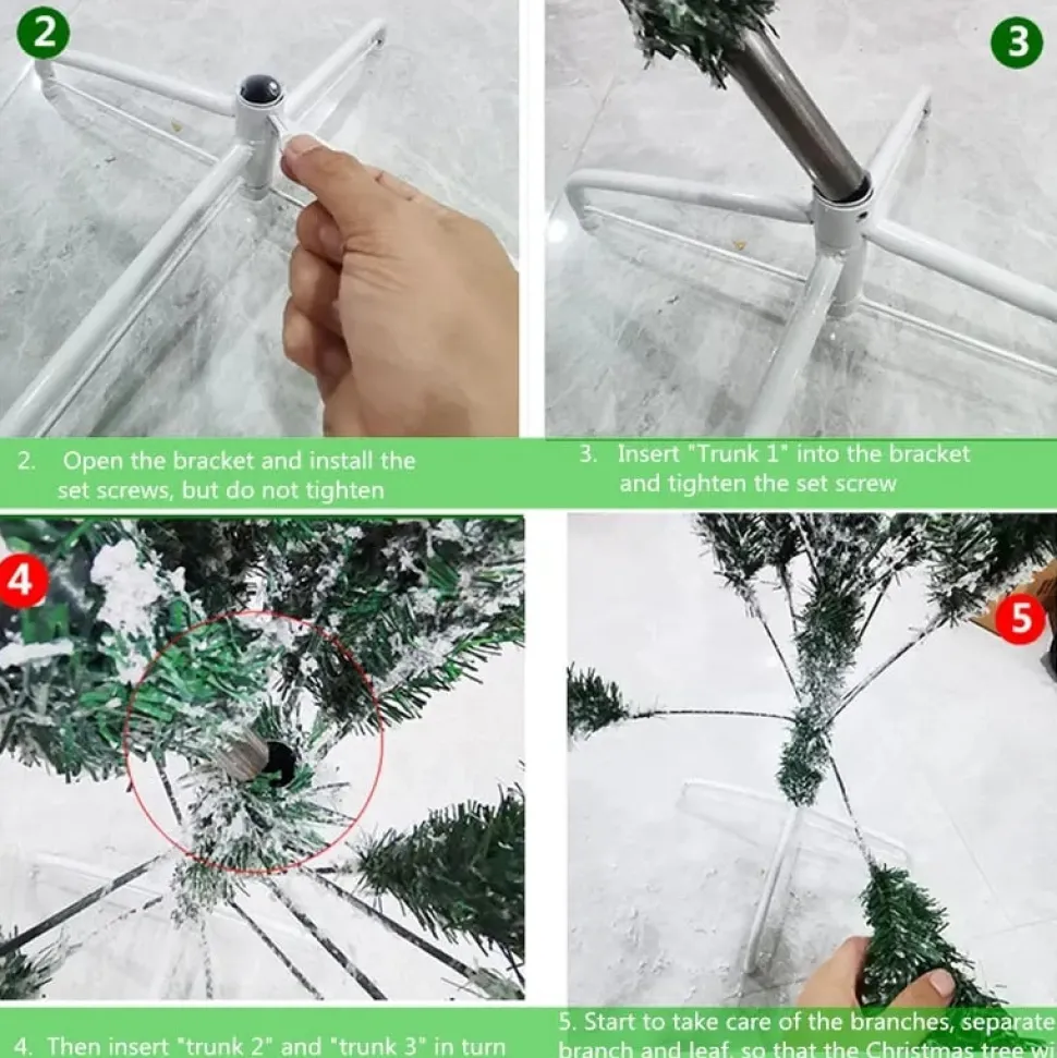 Sapin De Noël Artificiel Blanc - 45 Cm