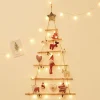 Sapin Mural De Noël - Échelle En Bois